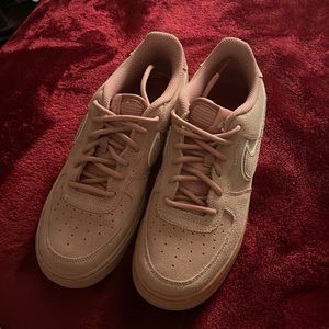 Pink Air Force 1s